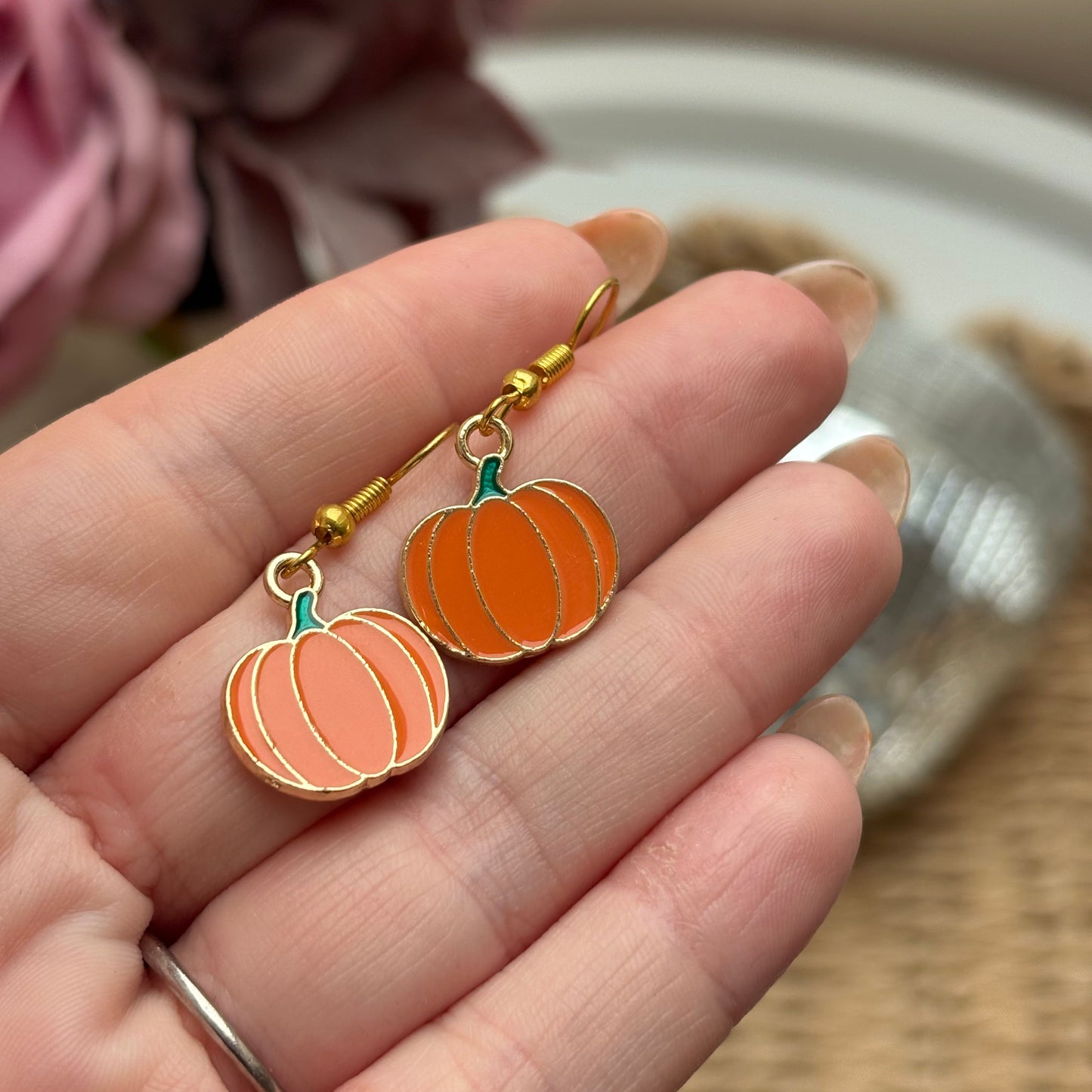 Simple Pumpkin // Earrings