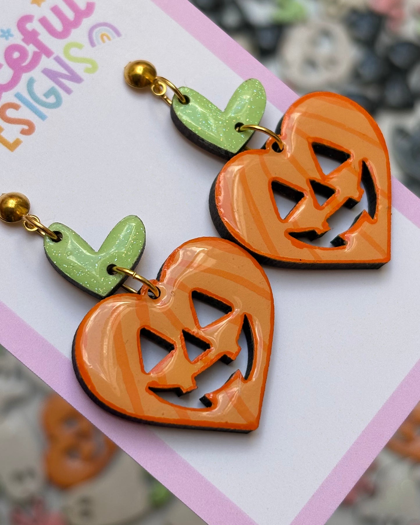 Jack-o’-Hearts // Earrings