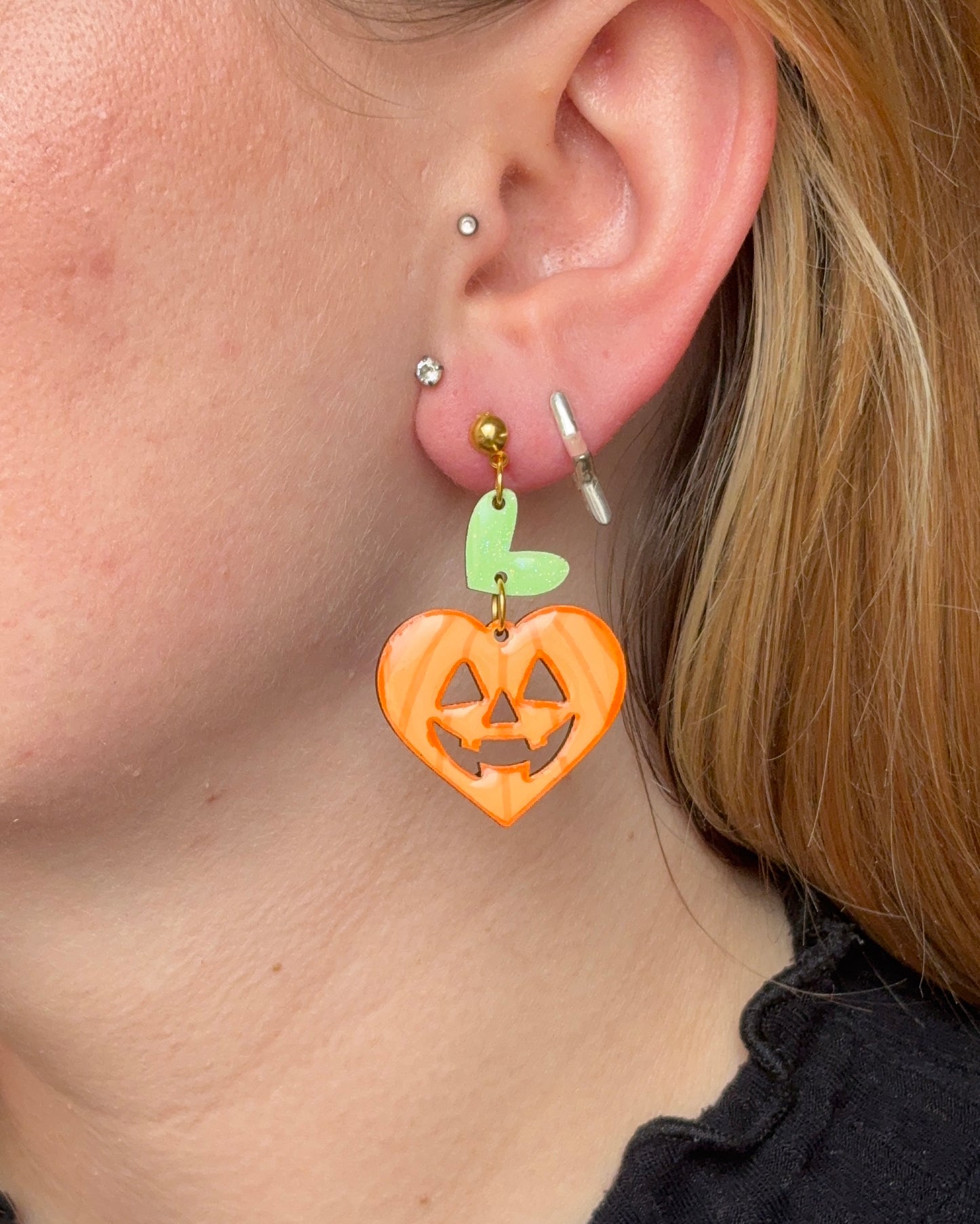 Jack-o’-Hearts // Earrings