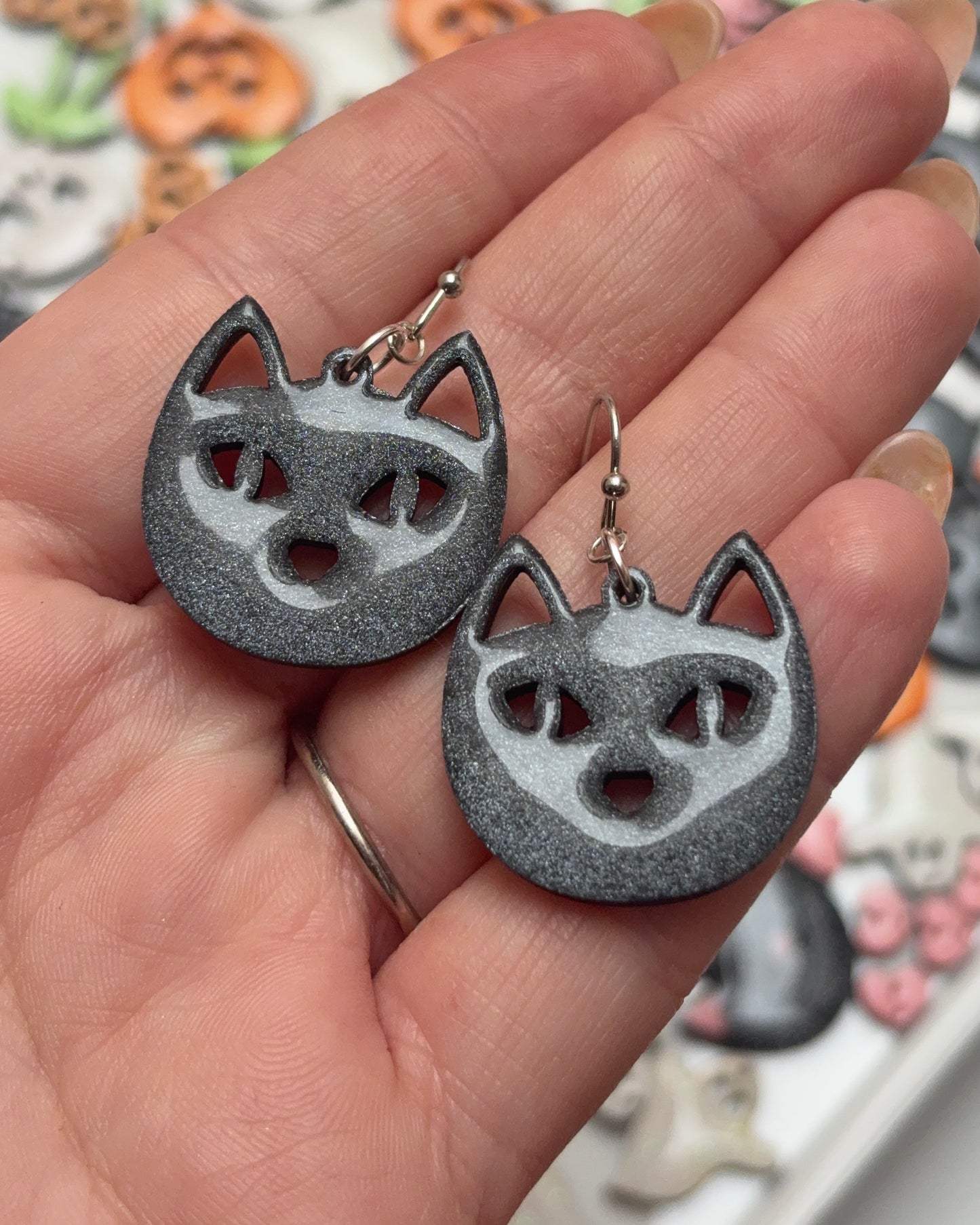 Midnight Cats // Earrings