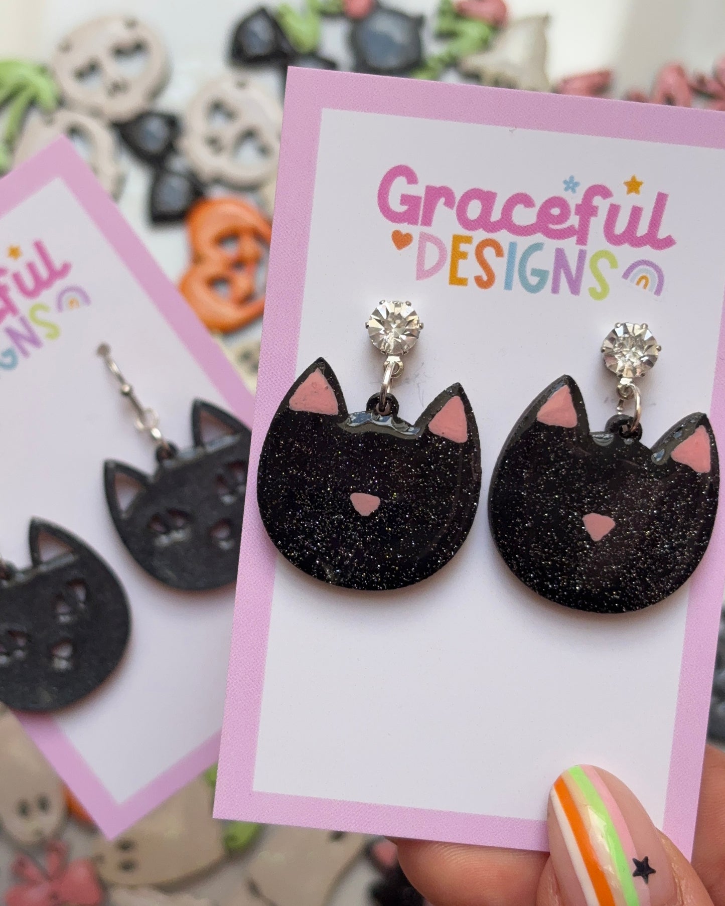 Diva Kitty // Earrings