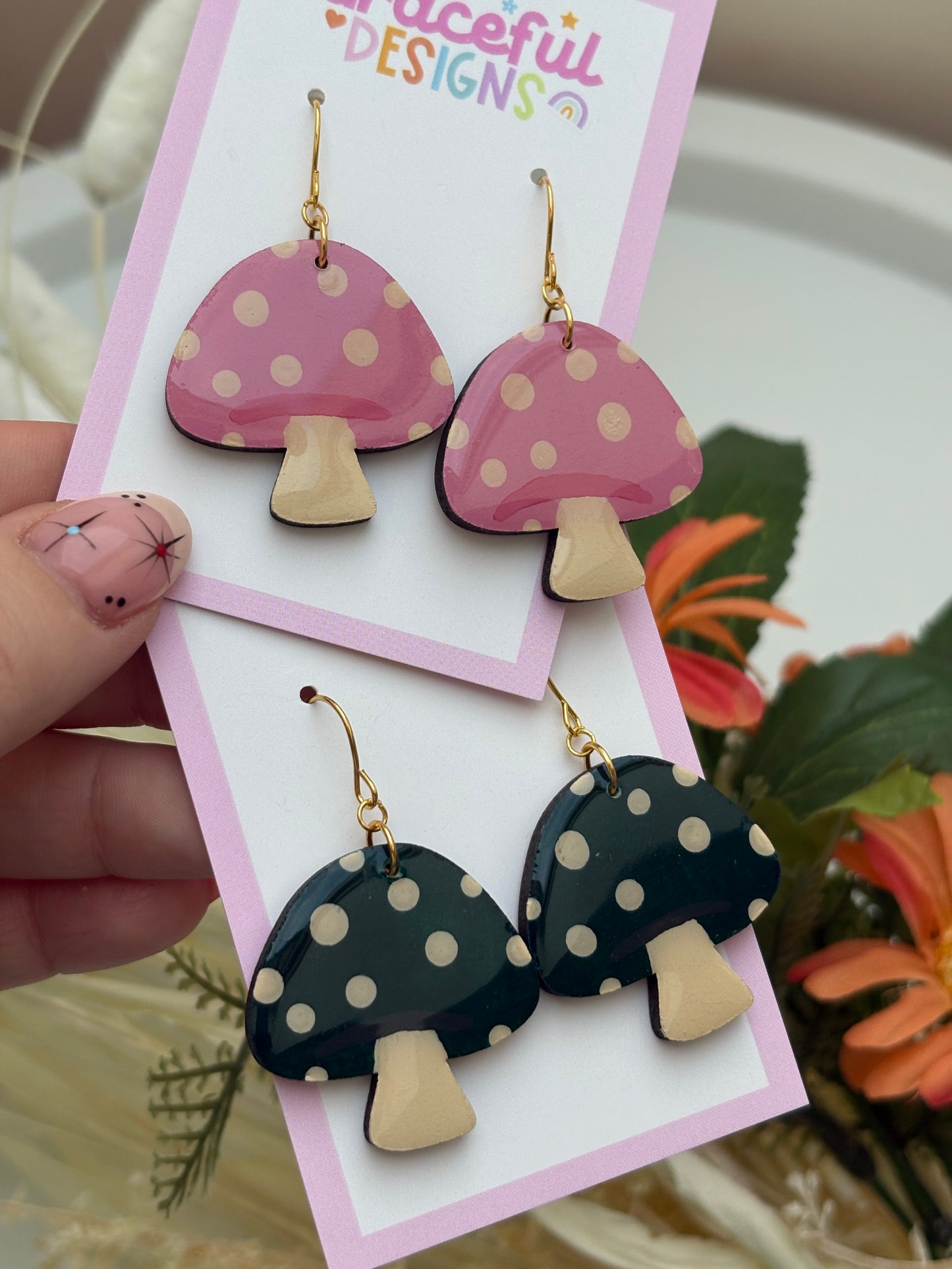 Toadstool // Earrings