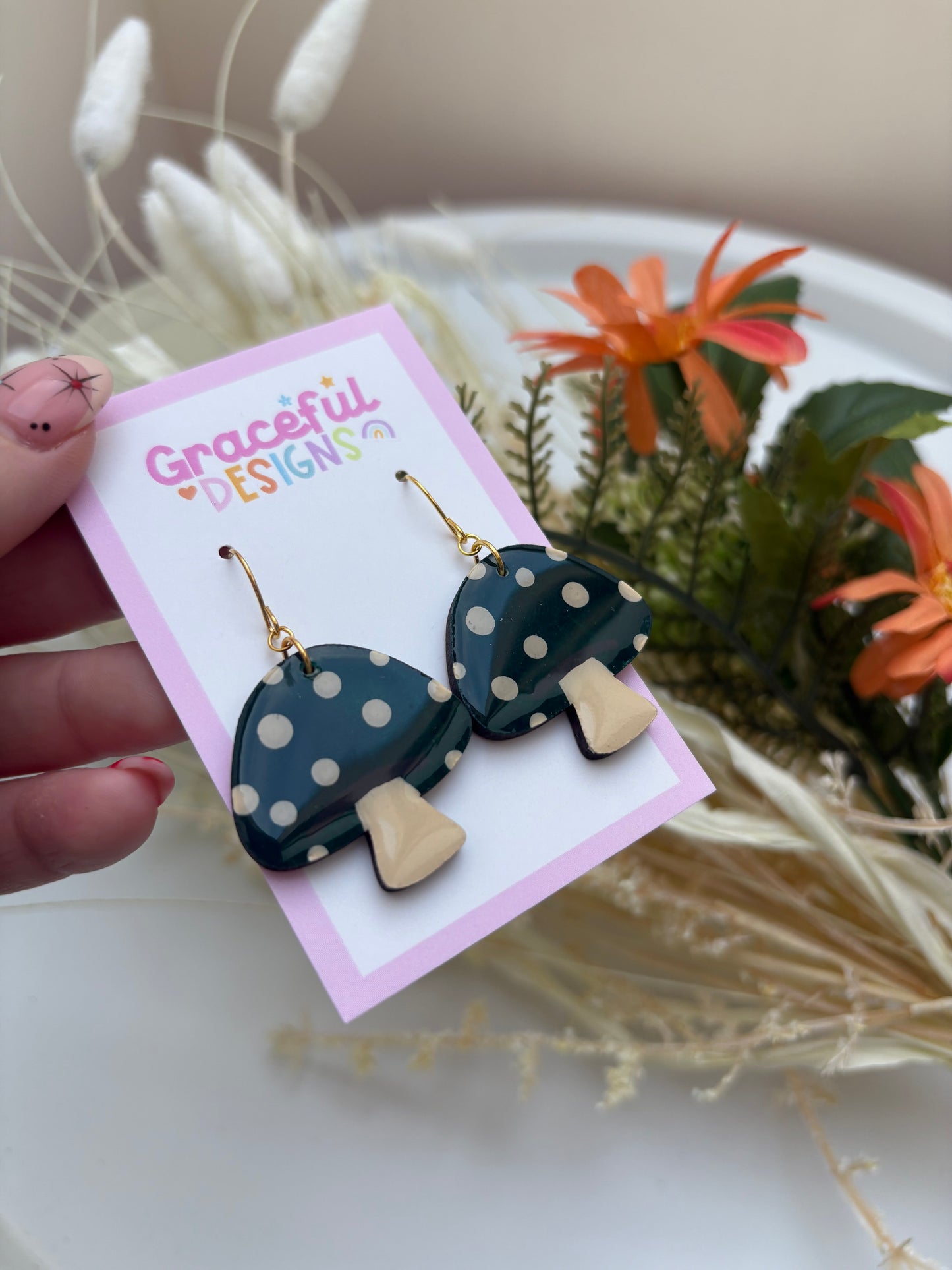 Toadstool // Earrings