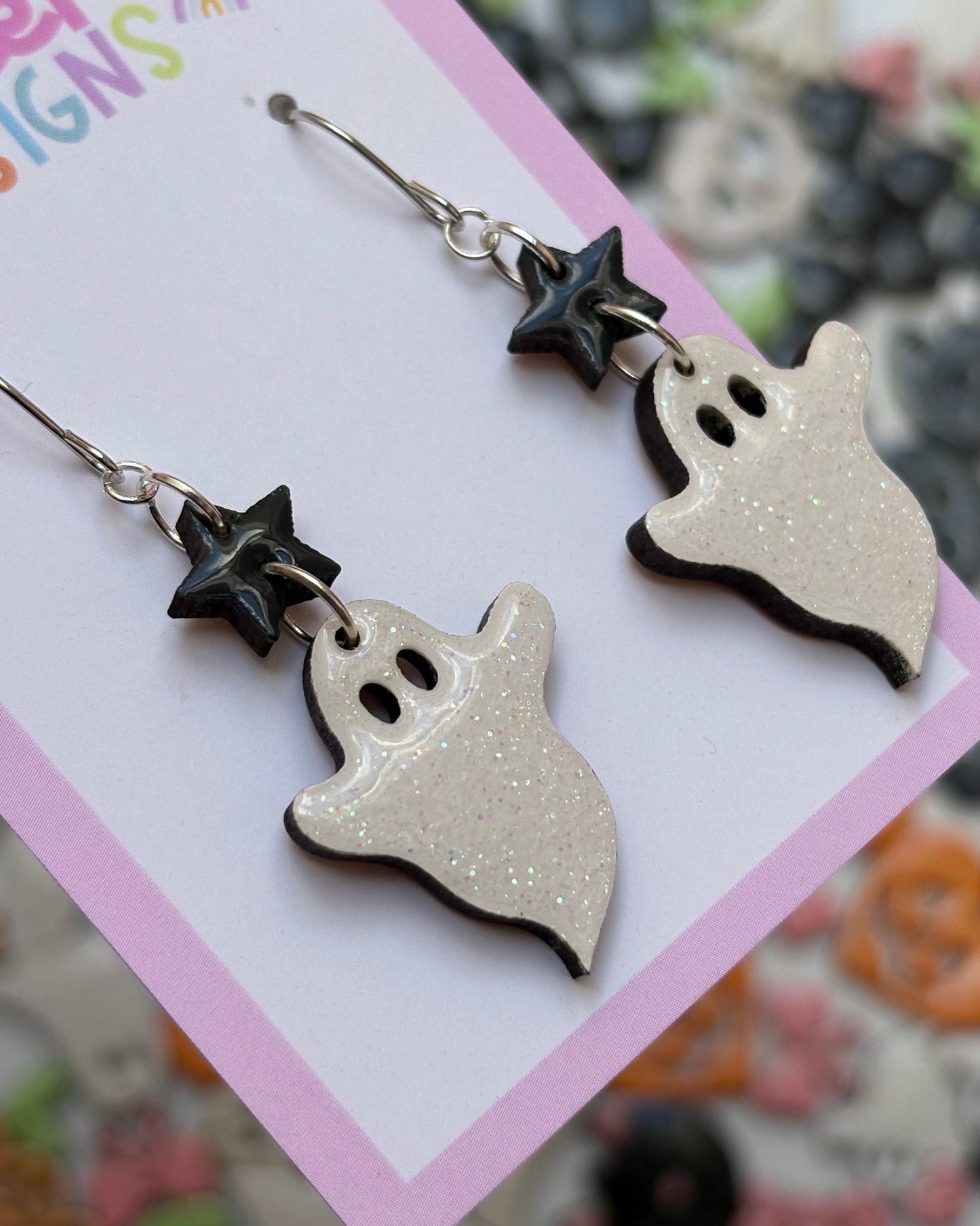 Starlight Ghosts - Glow In The Dark // Earrings