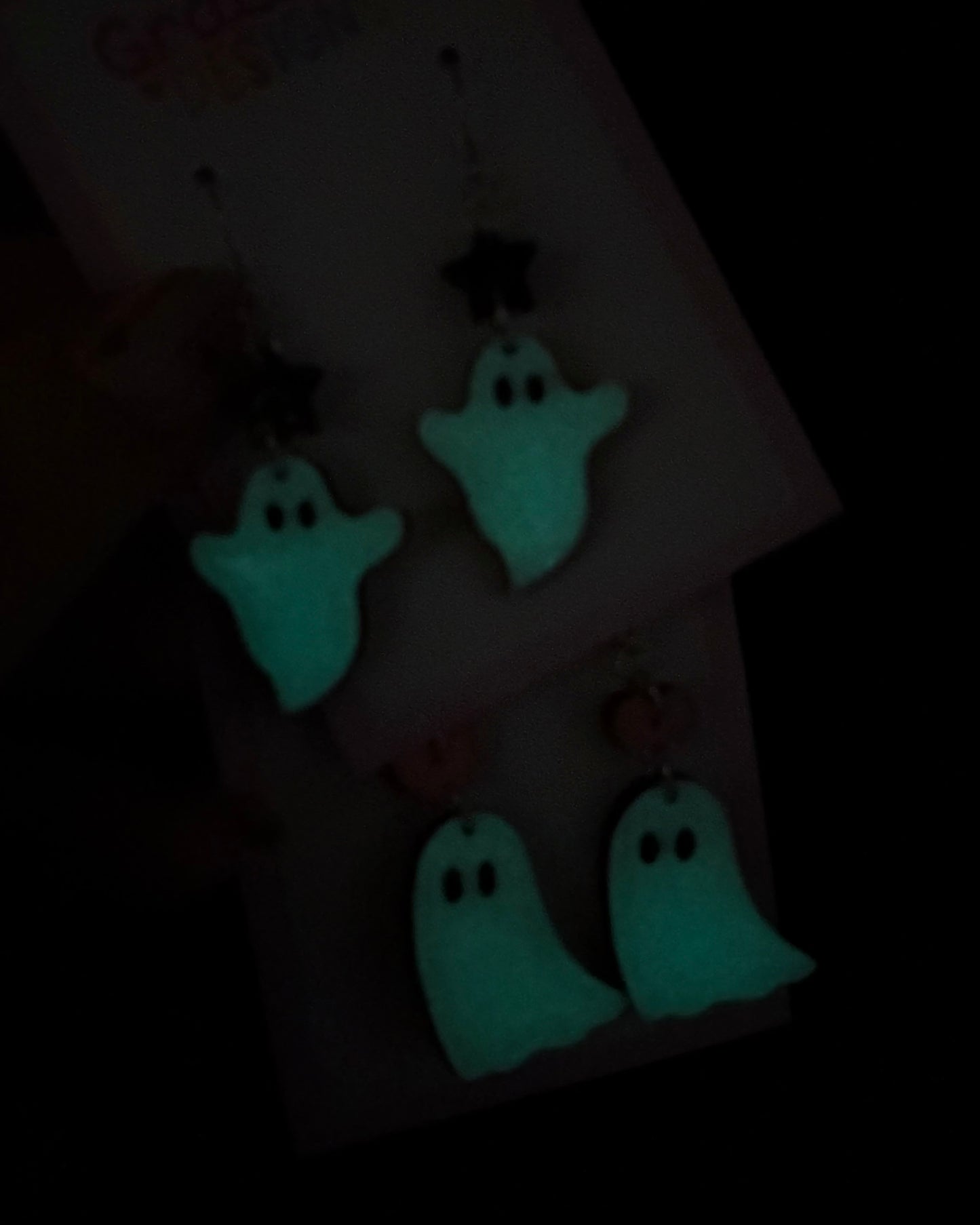 Starlight Ghosts - Glow In The Dark // Earrings