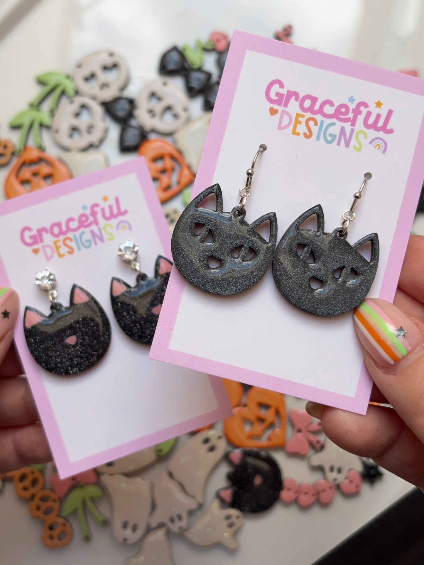Midnight Cats // Earrings