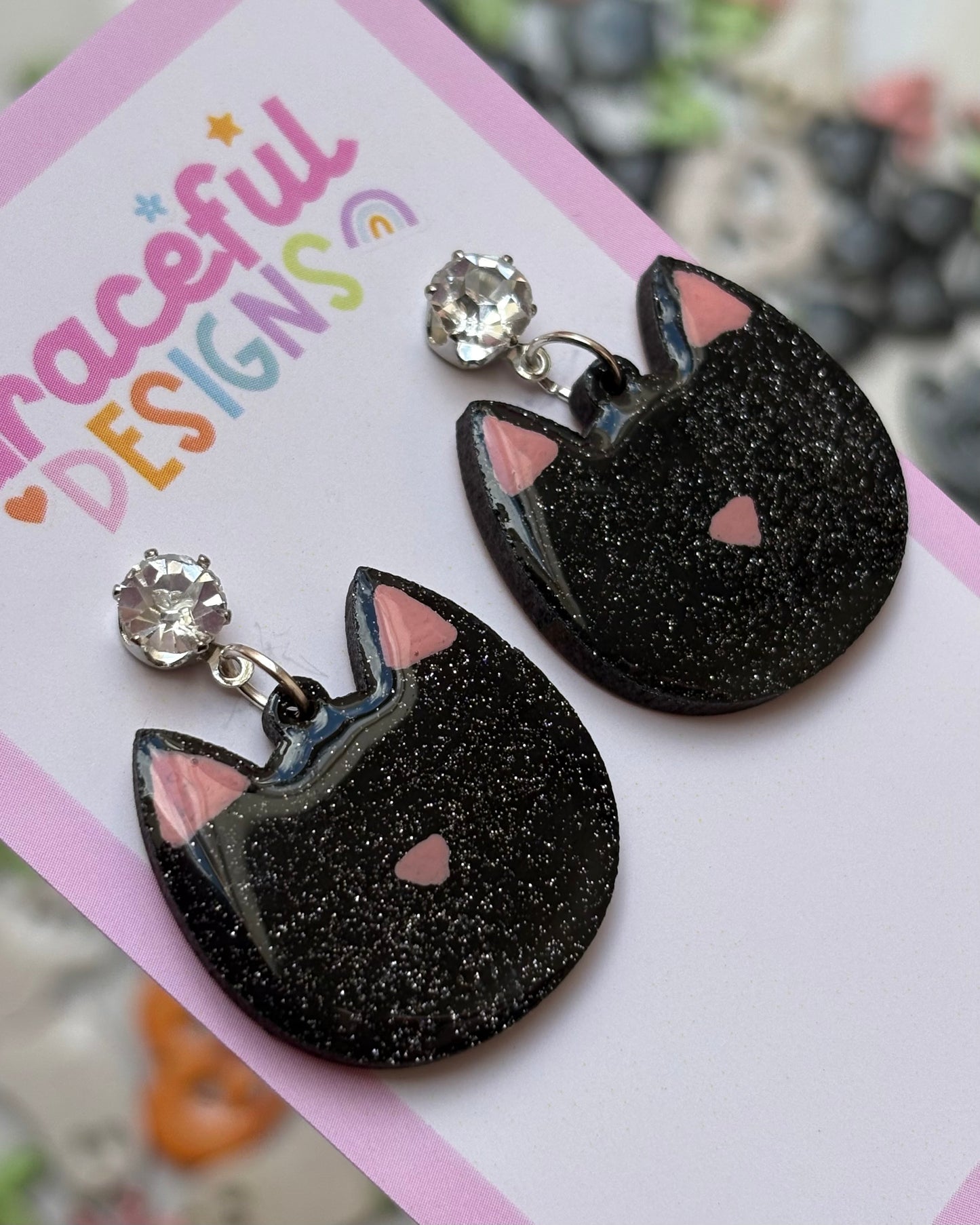 Diva Kitty // Earrings