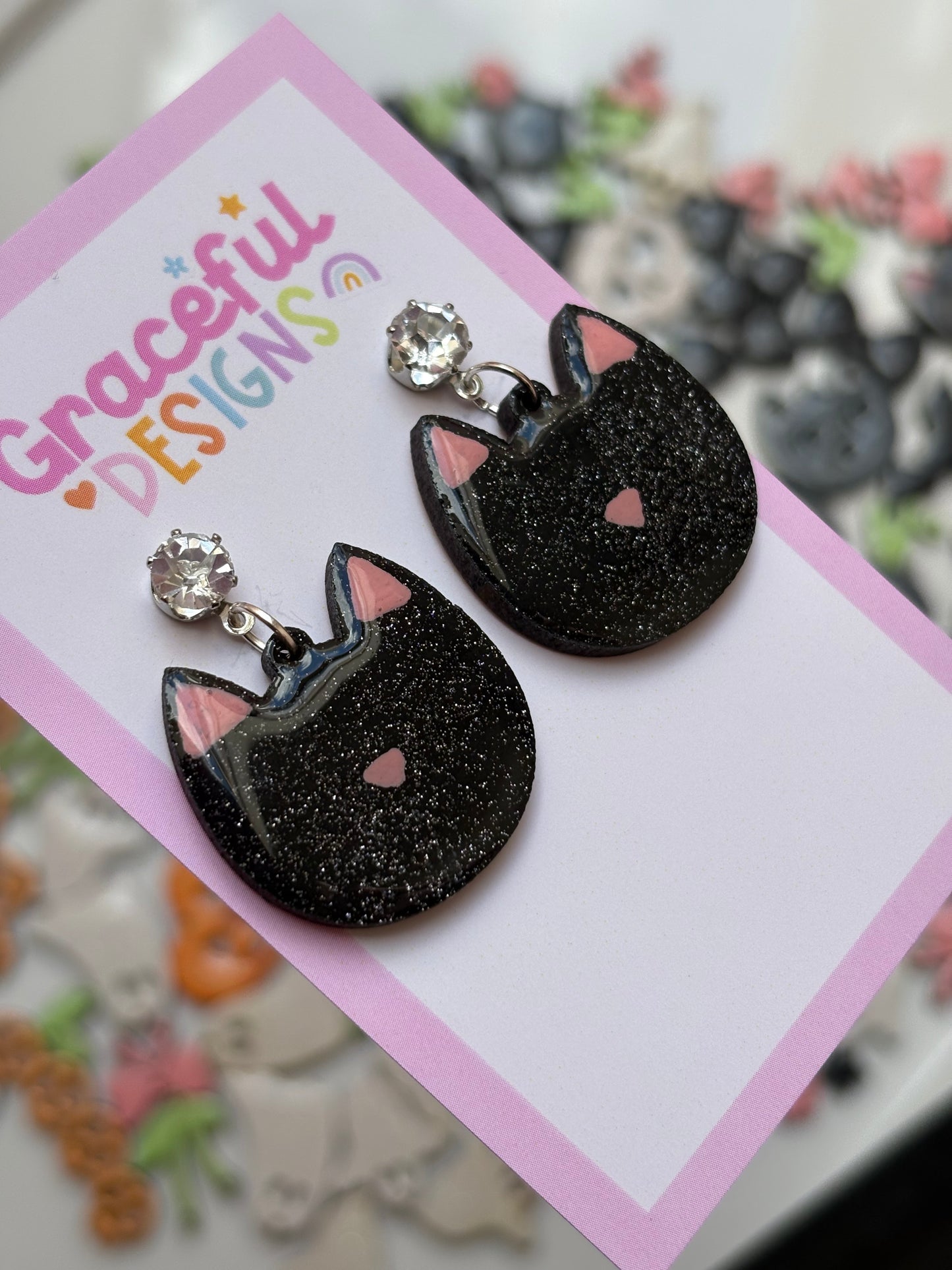 Diva Kitty // Earrings
