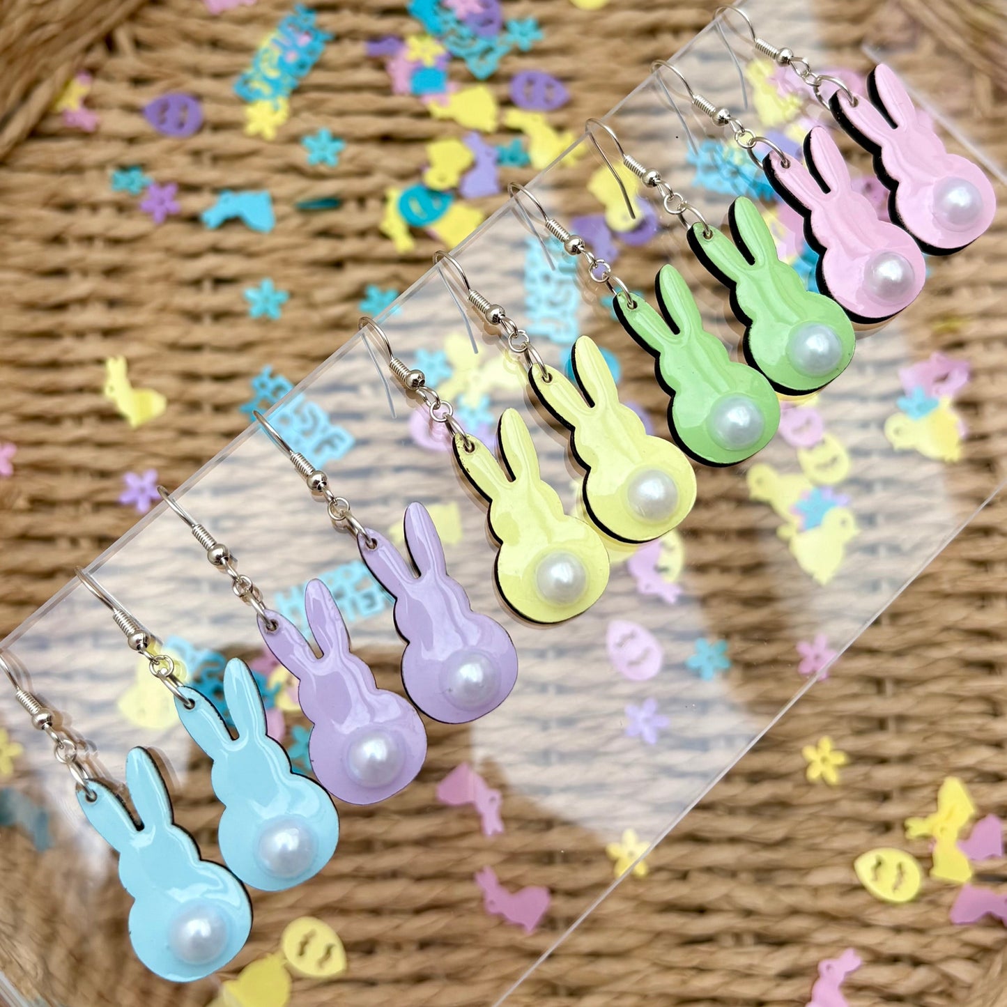The 'Pearl' Bunny 🐰 Earrings