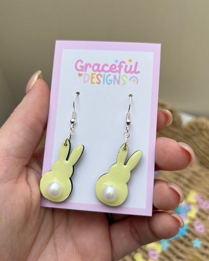 The 'Pearl' Bunny 🐰 Earrings