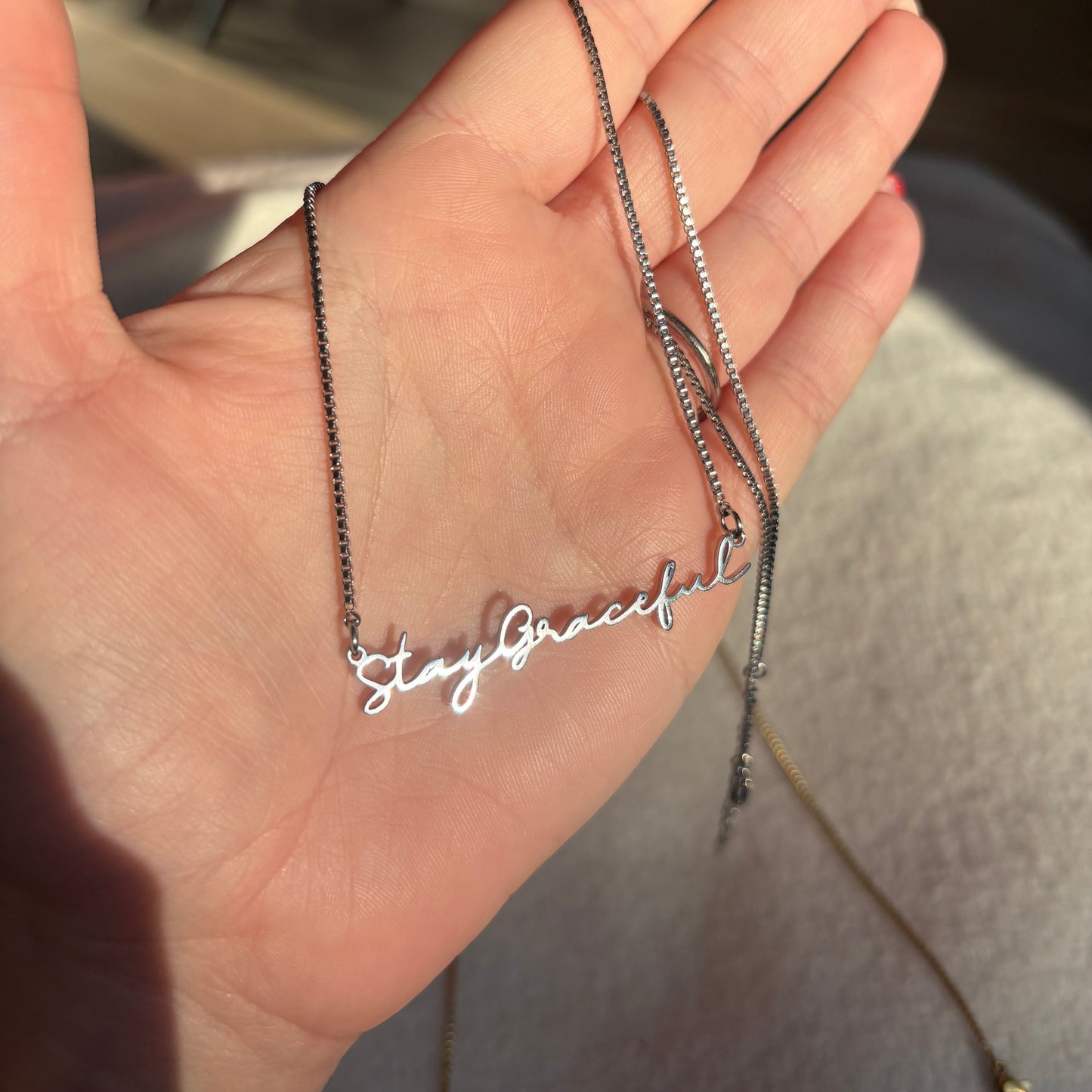 The 'Stay Graceful' Necklace // Pre-Order