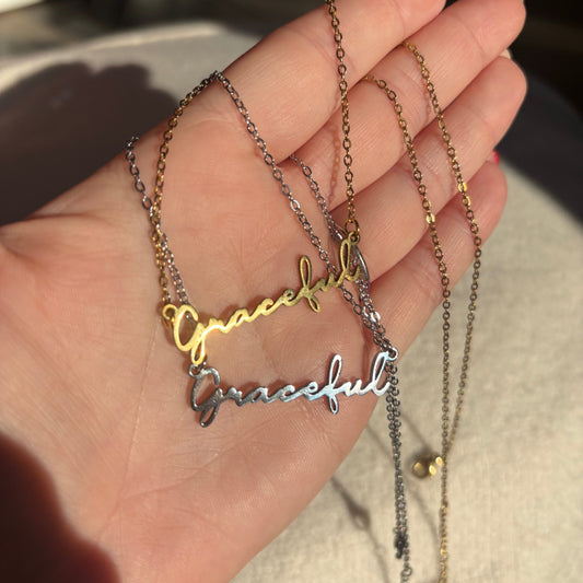 The 'Graceful' Necklace // Pre-Order