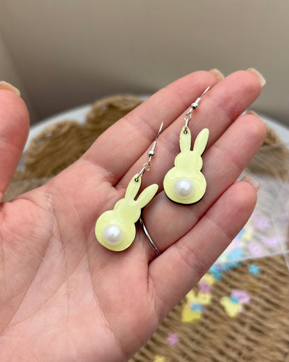 The 'Pearl' Bunny 🐰 Earrings