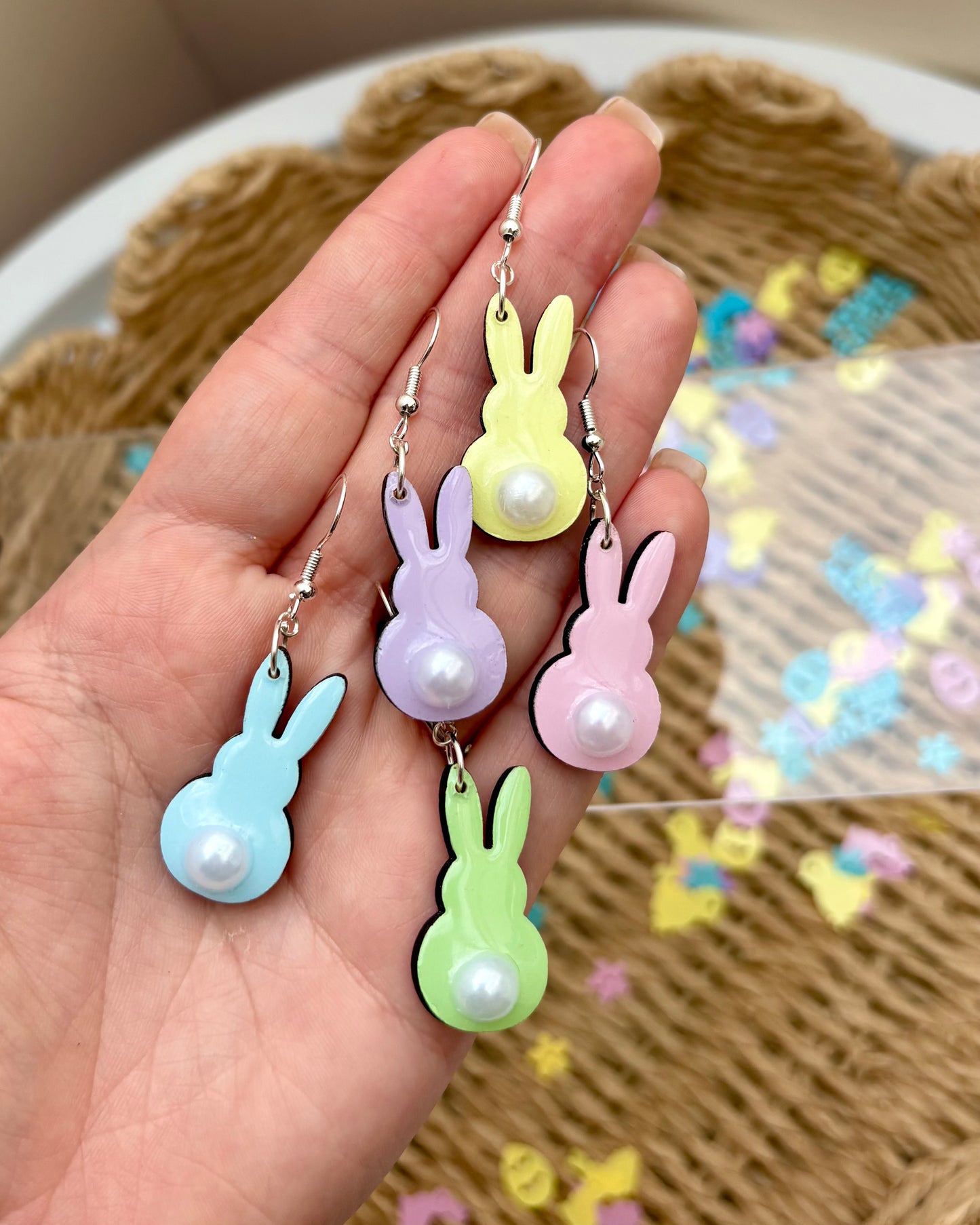 The 'Pearl' Bunny 🐰 Earrings