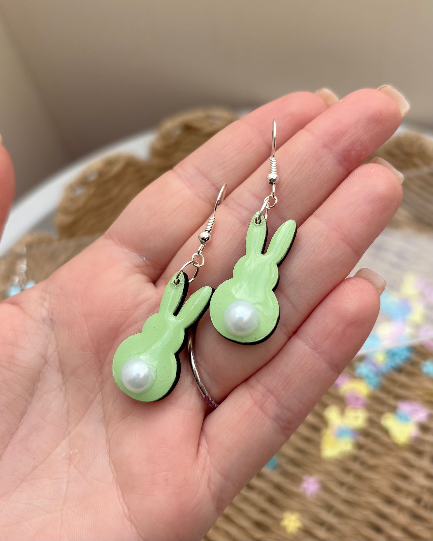 The 'Pearl' Bunny 🐰 Earrings