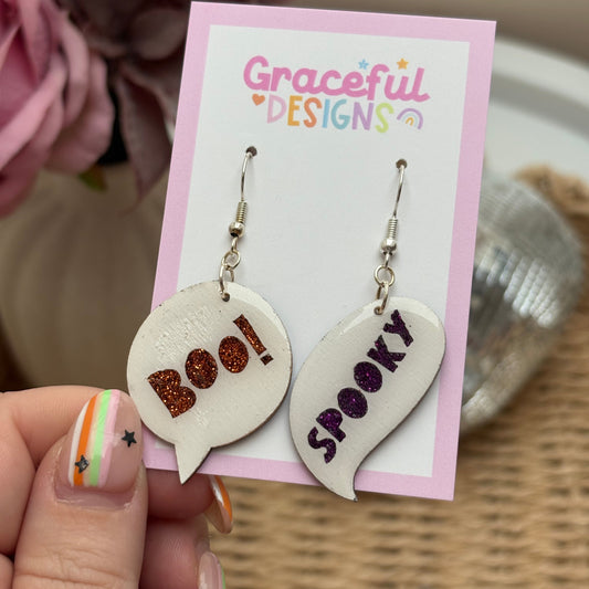 BOO! // Earrings