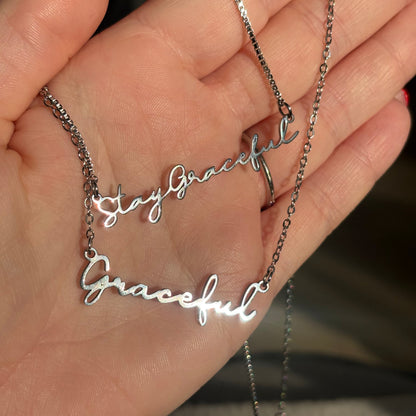The 'Stay Graceful' Necklace // Pre-Order