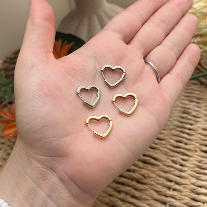 Heart Huggies - Hoops