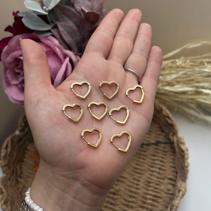 Heart Huggies - Hoops