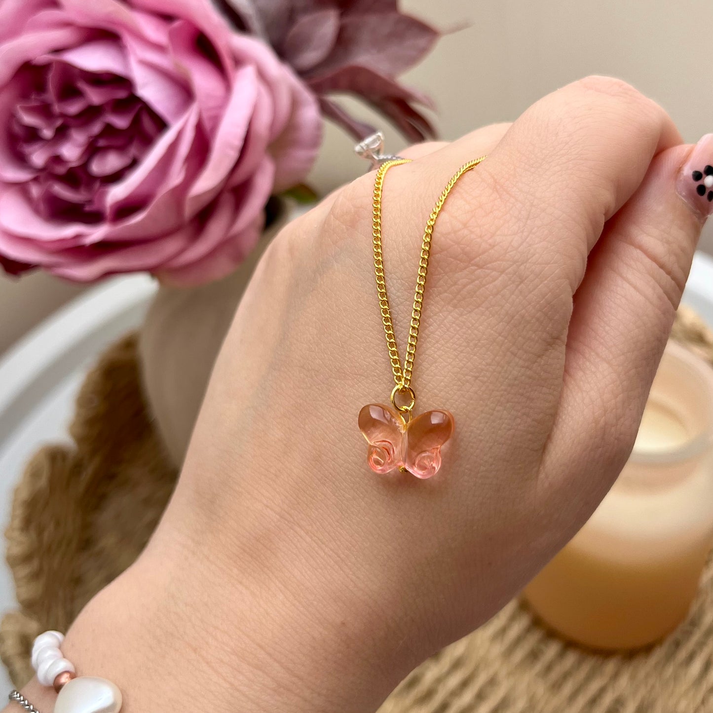 Butterfly Chain Necklace 🦋✨