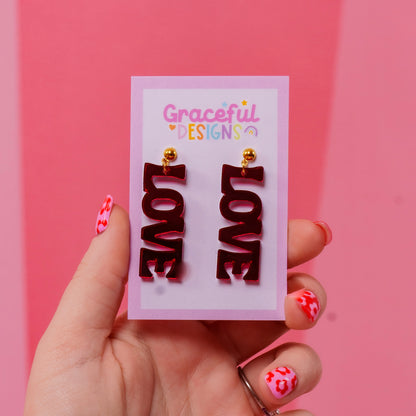 ‘LOVE’ // lovers lane collection