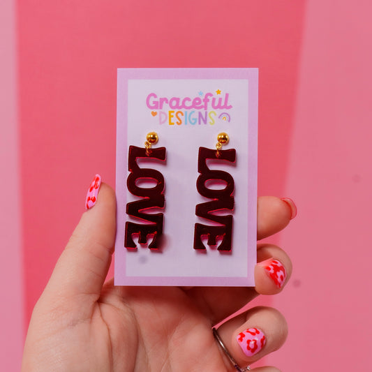 ‘LOVE’ // lovers lane collection