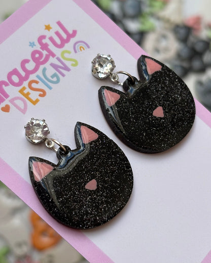 Diva Kitty // Earrings