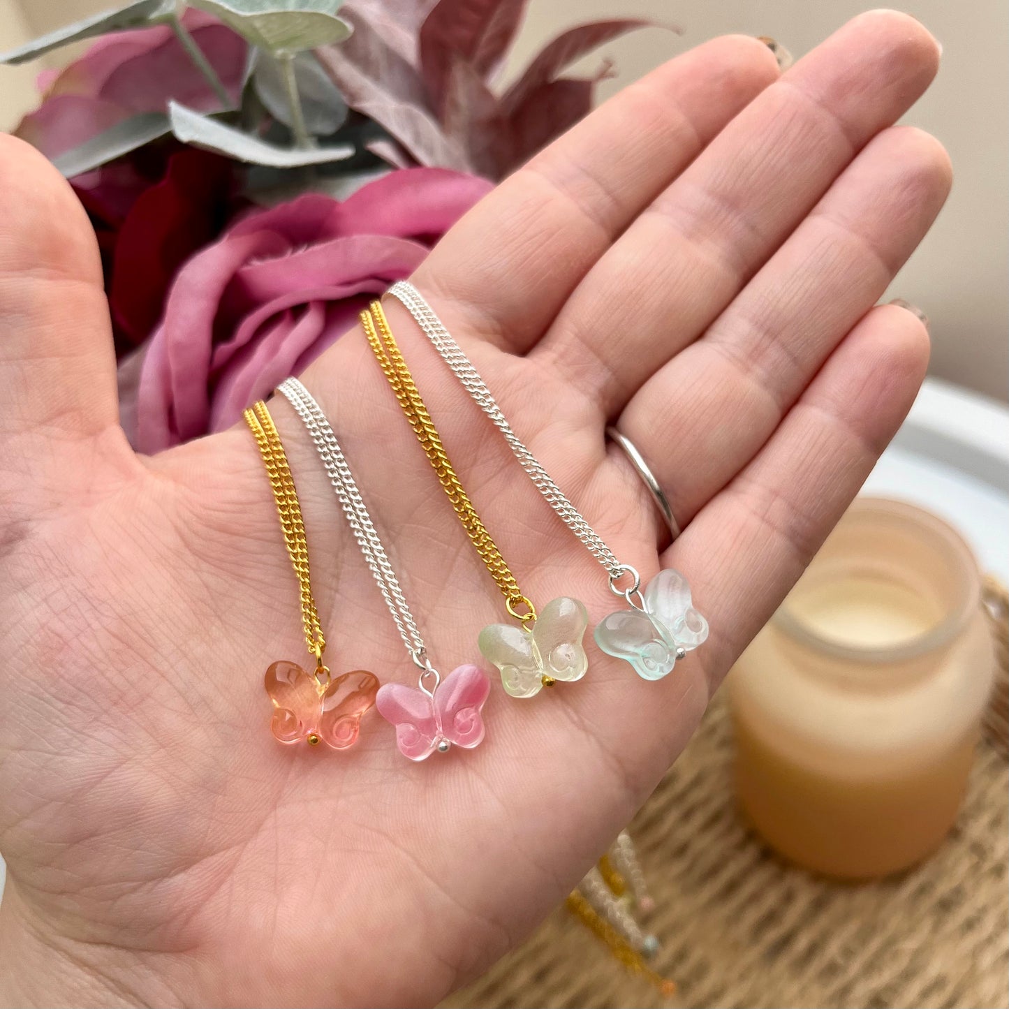 Butterfly Chain Necklace 🦋✨