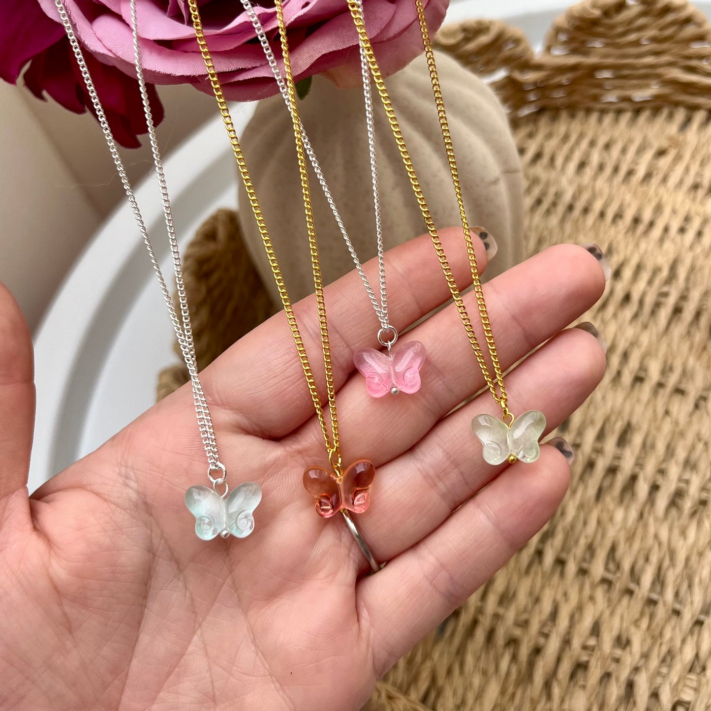 Butterfly Chain Necklace 🦋✨
