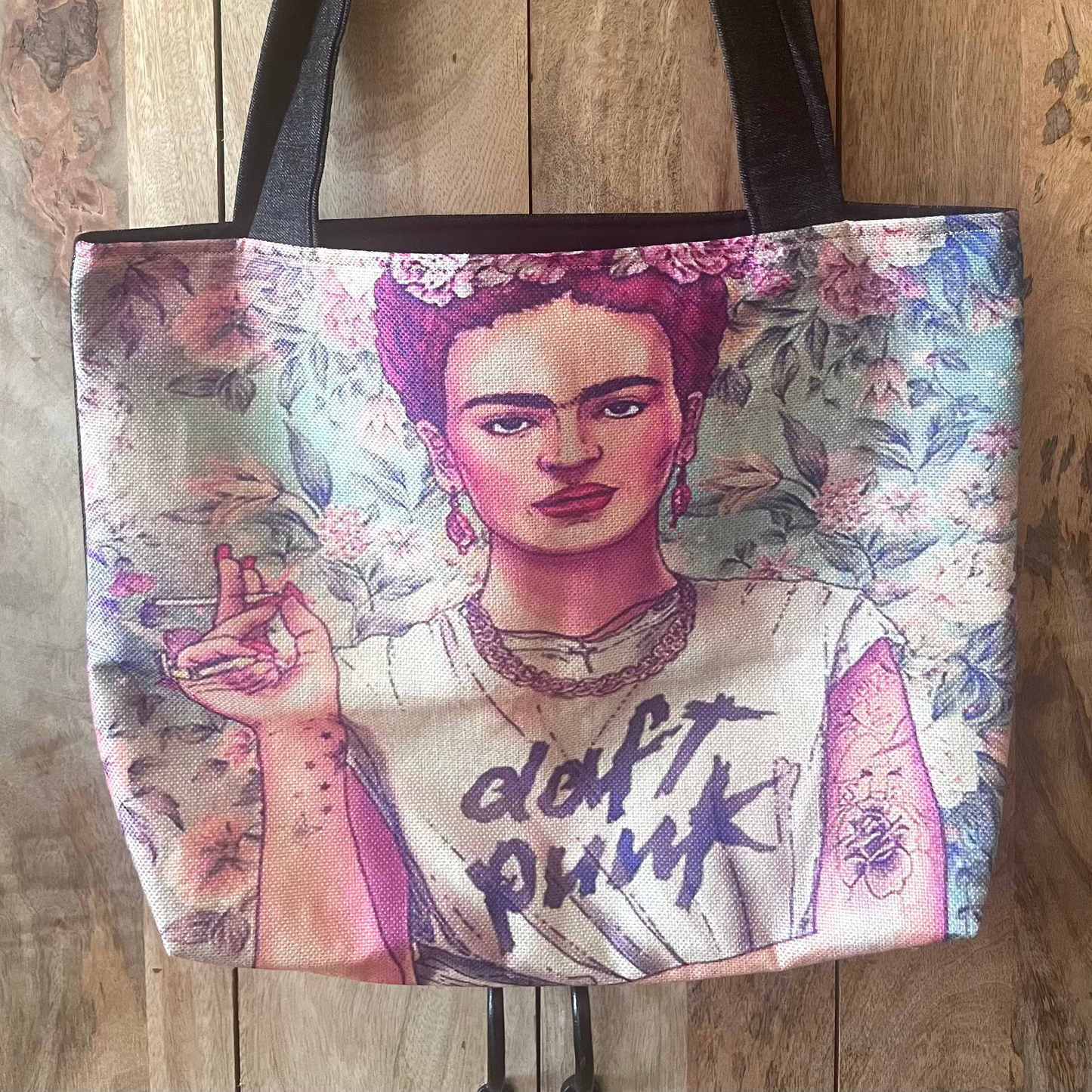 Frida Canvas Tote Bag