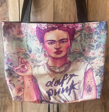 Frida Canvas Tote Bag