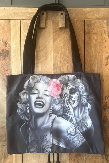 Marilyn Canvas Tote Bag