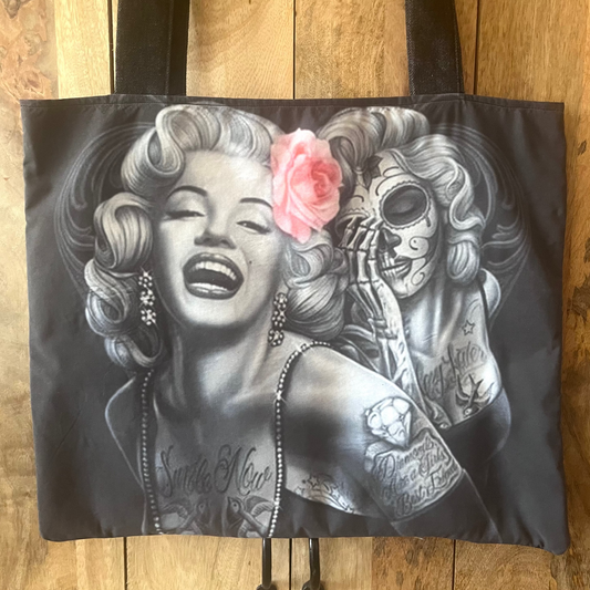 Marilyn Canvas Tote Bag