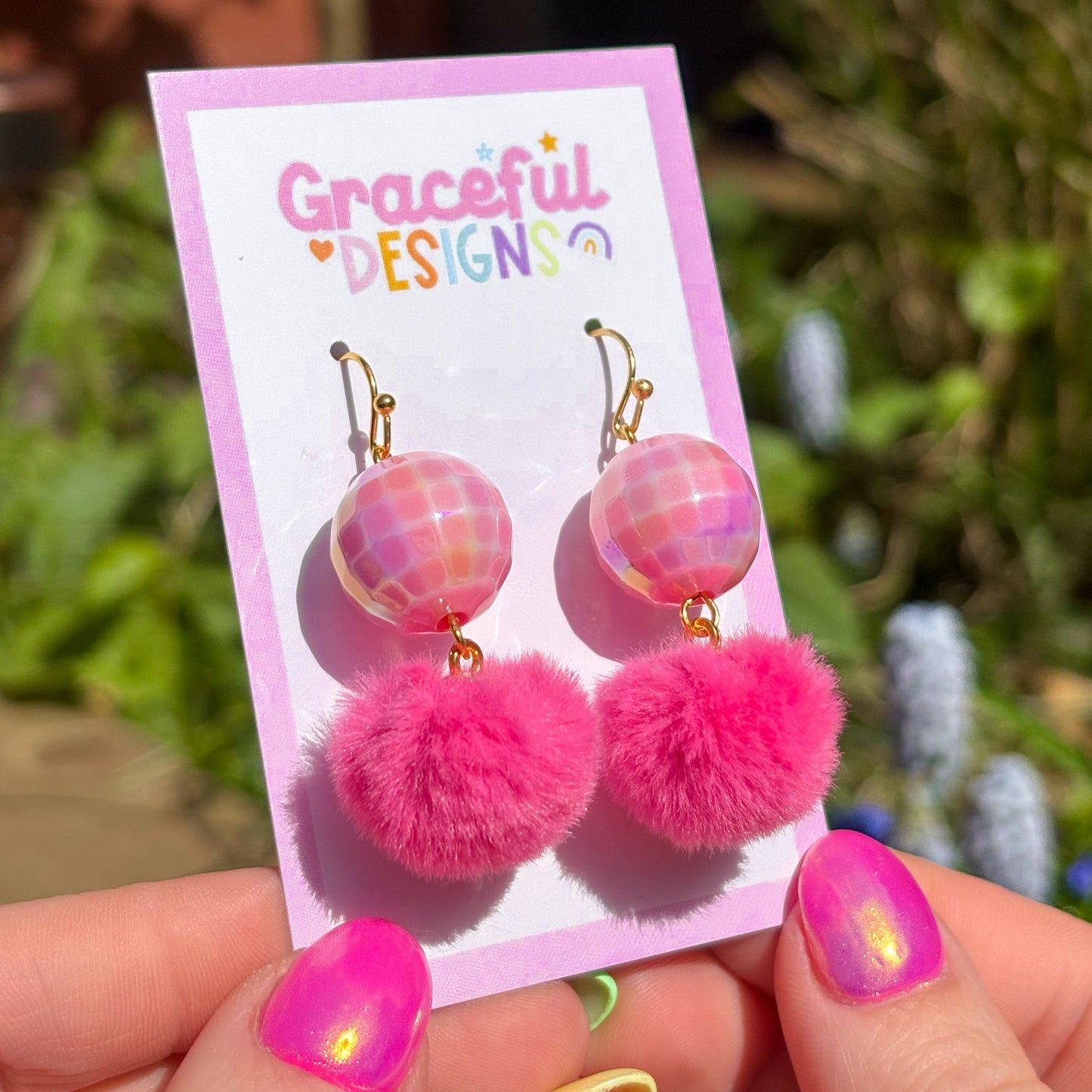 Disco Floofs Earrings