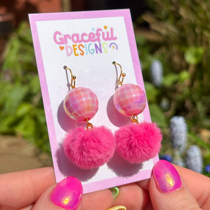 Disco Floofs Earrings