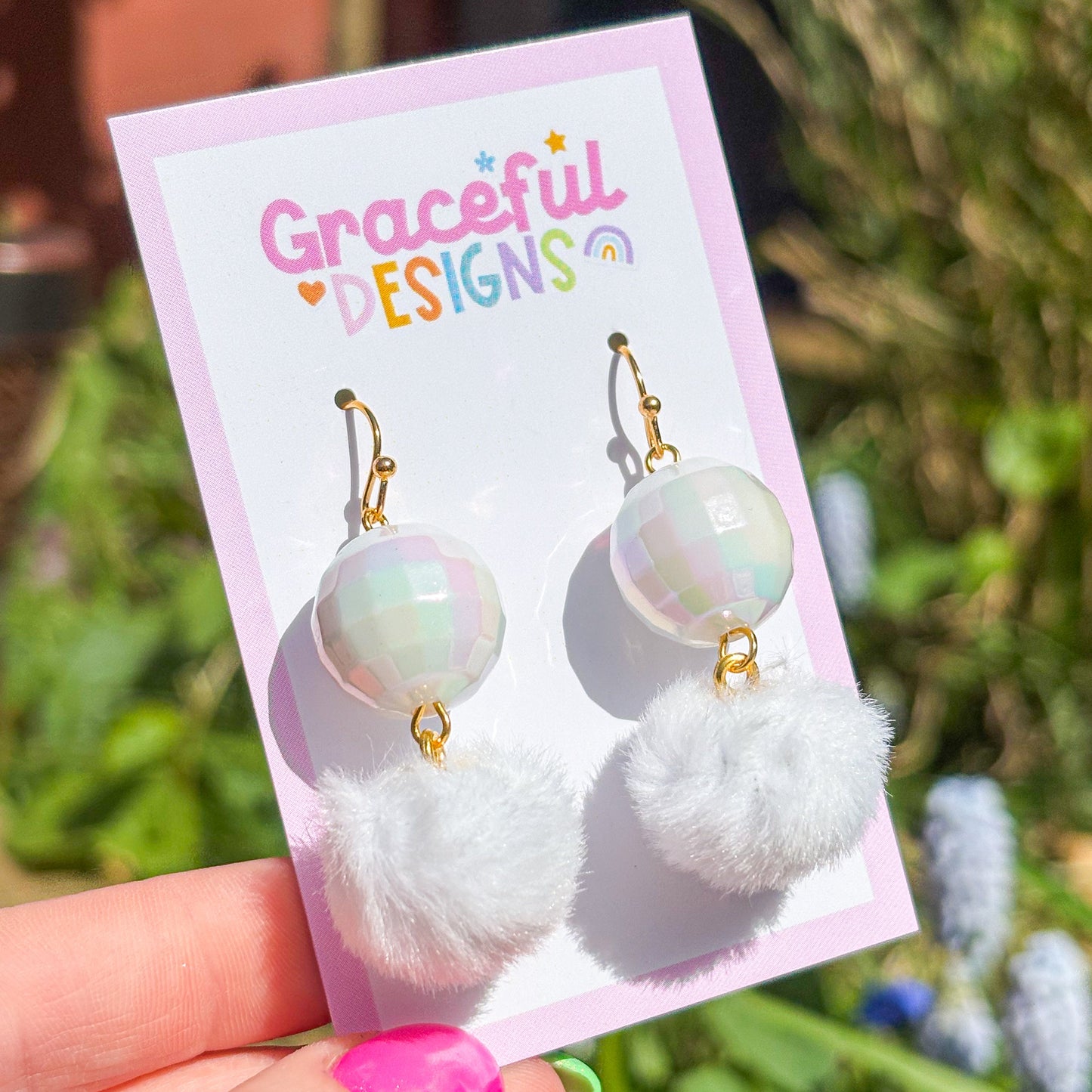 Disco Floofs Earrings