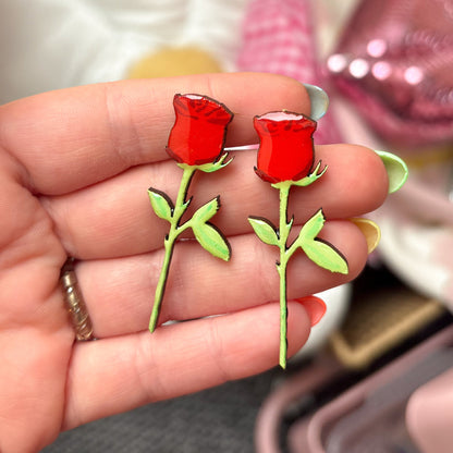 Coming Up Roses Earrings