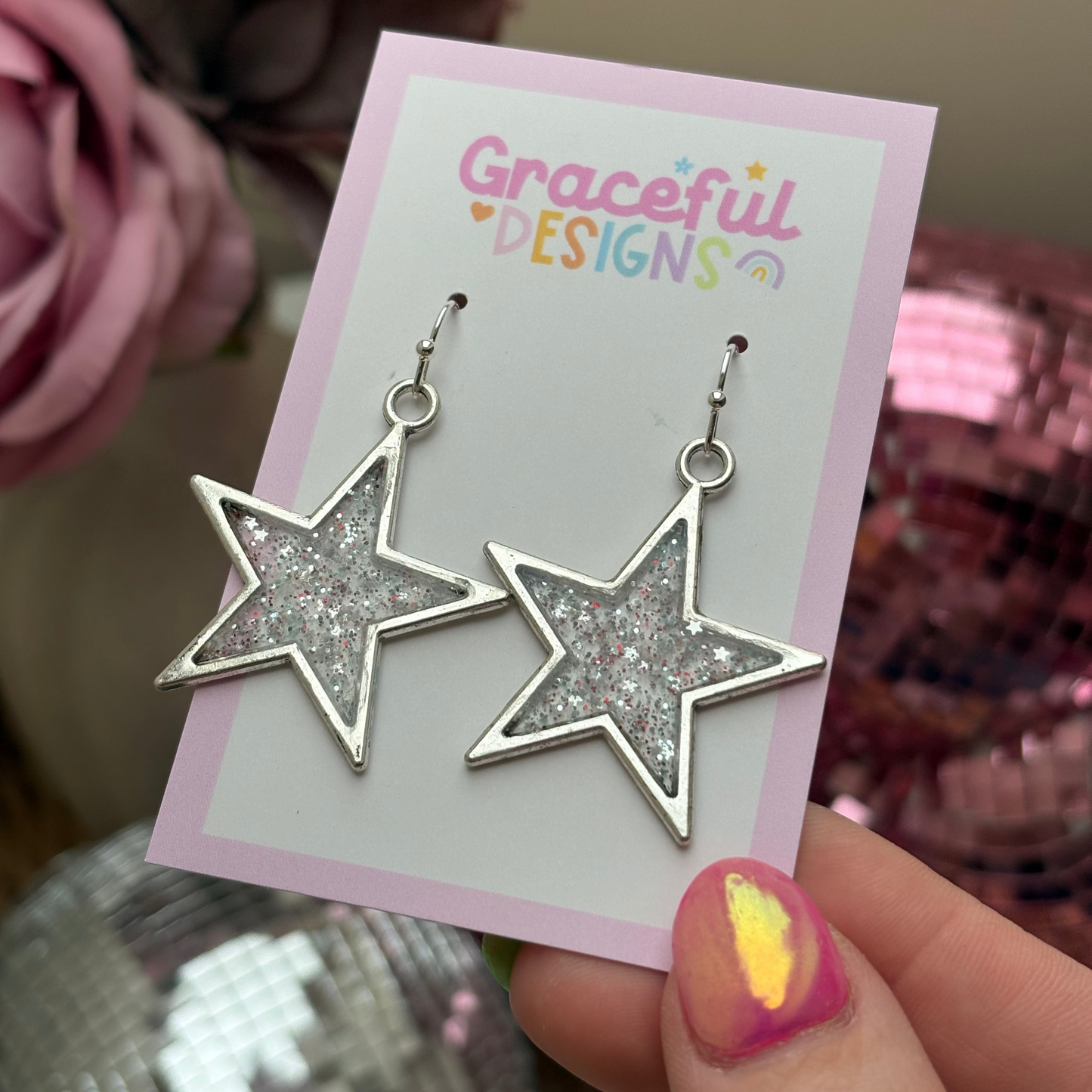 American Girls Star Earrings