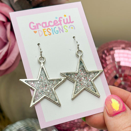 American Girls Star Earrings