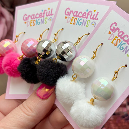 Disco Floofs Earrings