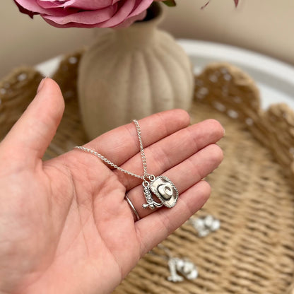 'Yeehaw' Necklace & Earrings