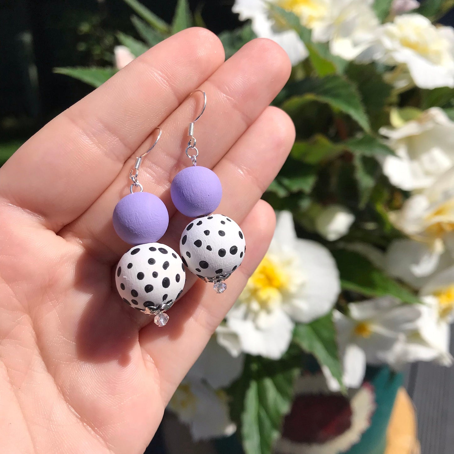 The ‘Lulu’ Earrings - Lilac