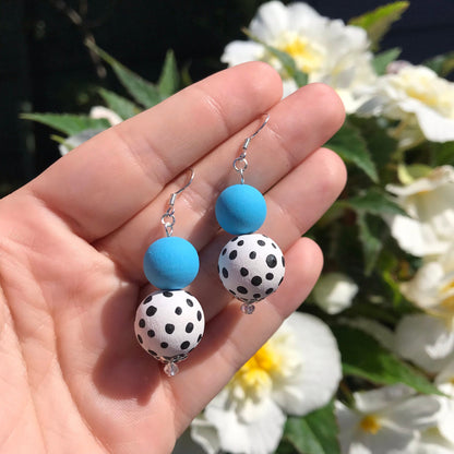 The ‘Lulu’ Earrings - Blue
