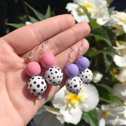 The ‘Lulu’ Earrings - Lilac
