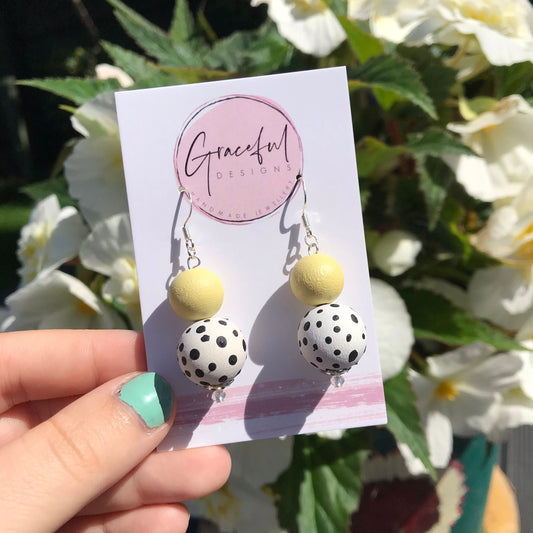 The ‘Lulu’ Earrings - Yellow
