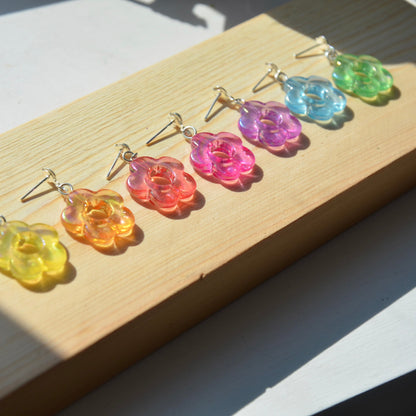 Jelly Flower Studs
