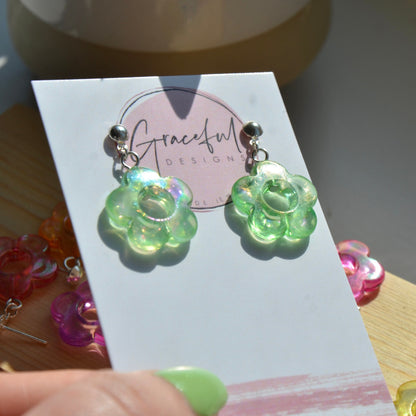 Jelly Flower Studs